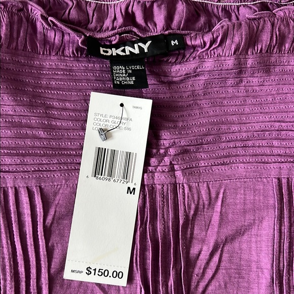 DKNY Purple Women's Top - Picture 2 of 4